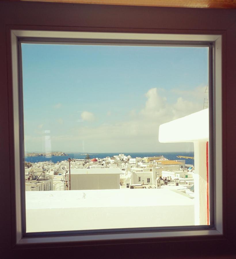 Bright & Relaxing Loft With Attic Room In The Heart Of Mykonos City Mykonos Town 外观 照片