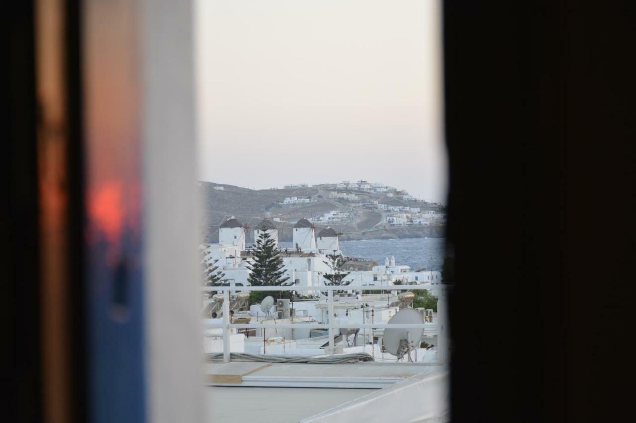Bright & Relaxing Loft With Attic Room In The Heart Of Mykonos City Mykonos Town 外观 照片